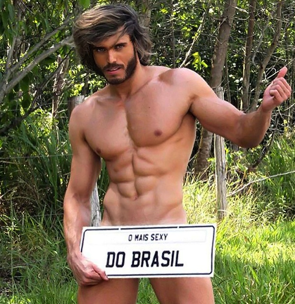 Franklin David is a sexy Brazilian model.