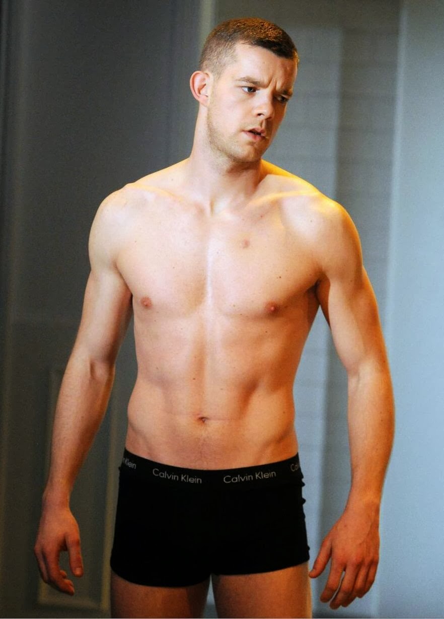 Russell Tovey shirtless