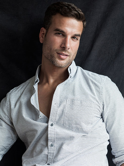 James Guardino is a sexy male model.