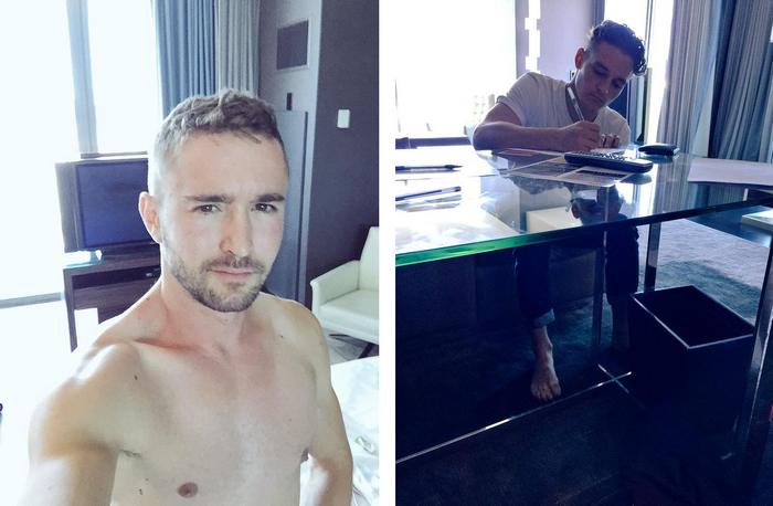 Colt Rivers Gay Porn BTS BrokeStraightBoys 2