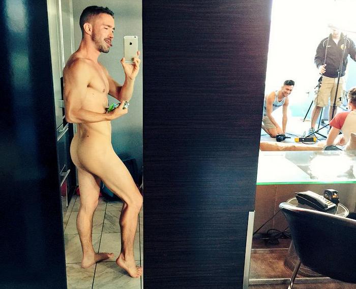 Colt Rivers Gay Porn BTS BrokeStraightBoys 3