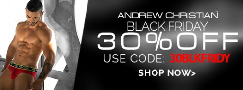 Andrew Christian, Underwear, Sale, Discount, Promo Code, Save, 30% off