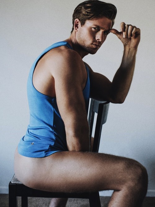 Steven Dehler, Ass, Side Ass, Butt, Naked, Model