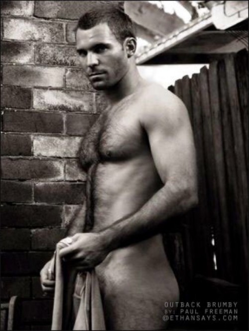 Sexy, Cowboy, Aussie, Australian, Naked, Man, Hairy, Outside, Outdoors, Nude, Art, Photography
