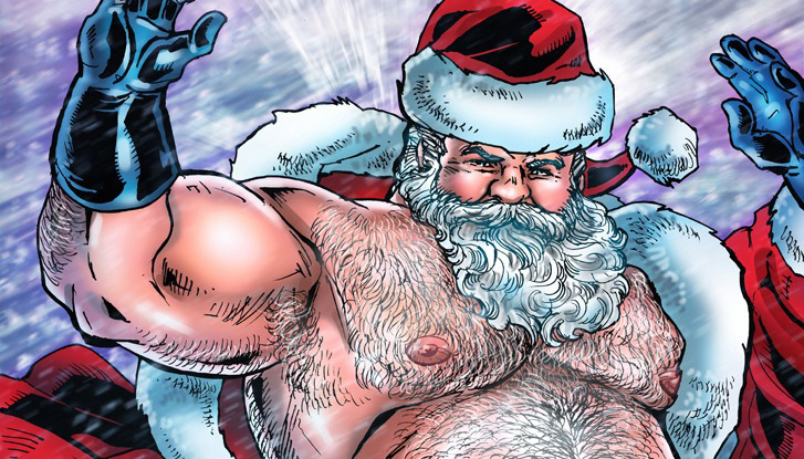 Drawn To You: Don Chooi Shows You Santa's Big, Fat Uncut Dick â€“ Manhunt  Daily