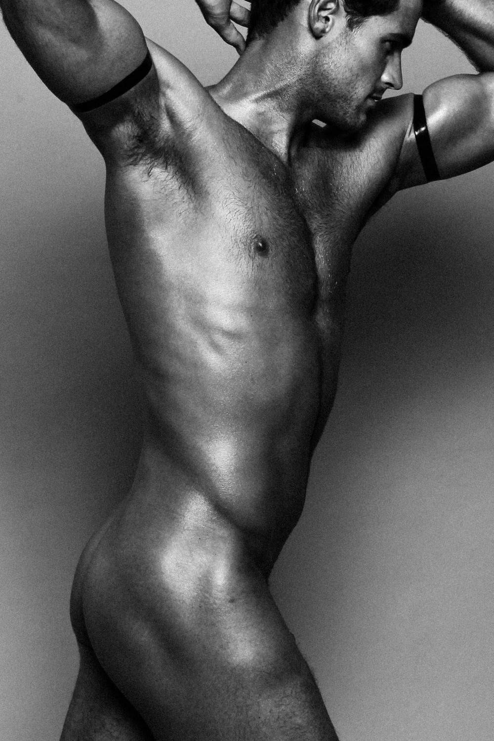 Lance Parker naked by Jared Bautista.