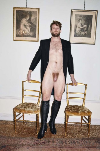 Colby Keller, Porn, Pornstar, Gay, Nude, Naked, Sexy, Vivienne Westwood, Fashion, Clothes, Boots, Cock