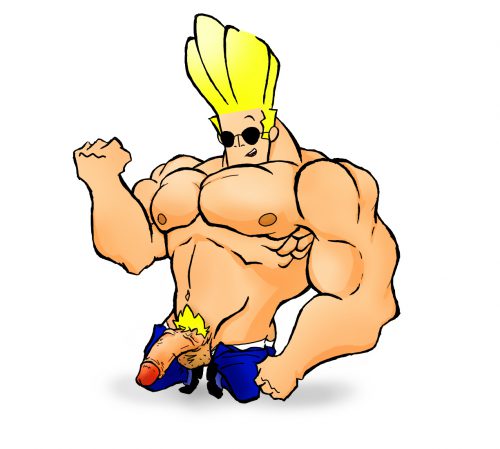 Johnny Bravo, Cartoon, Animated, Nude, Naked, Sexy, Fucking, Penis, Cock, Dick, Exposed, Naughty, XXX